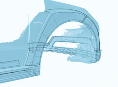 3D scan incl. Bauteilgeometrie